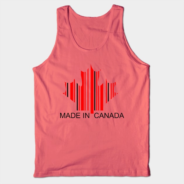 Made in Canada Tank Top by The Lucid Frog